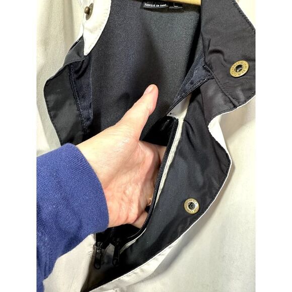 FOOTJOY DRYJOYS Men's Short Sleeve 1/2 Zip Golf Rain Jacket Beige Size Large - Picture 6 of 16